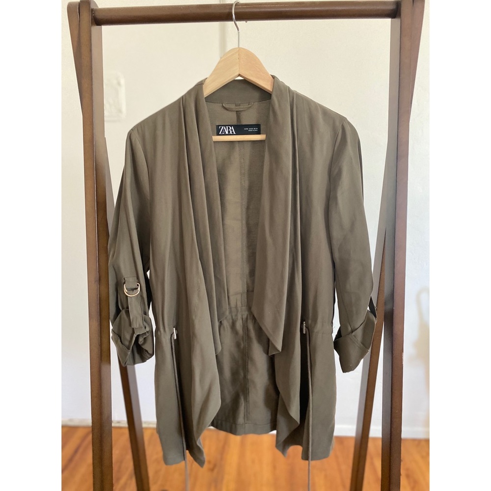 Green Zara Jacket